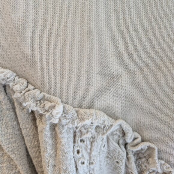 Free People Oversized Sweater – XS Cream - Picture 8 of 9